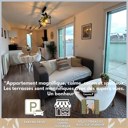 Apartament Les Terrasses De Saint Martin Rennes Zewnętrze zdjęcie