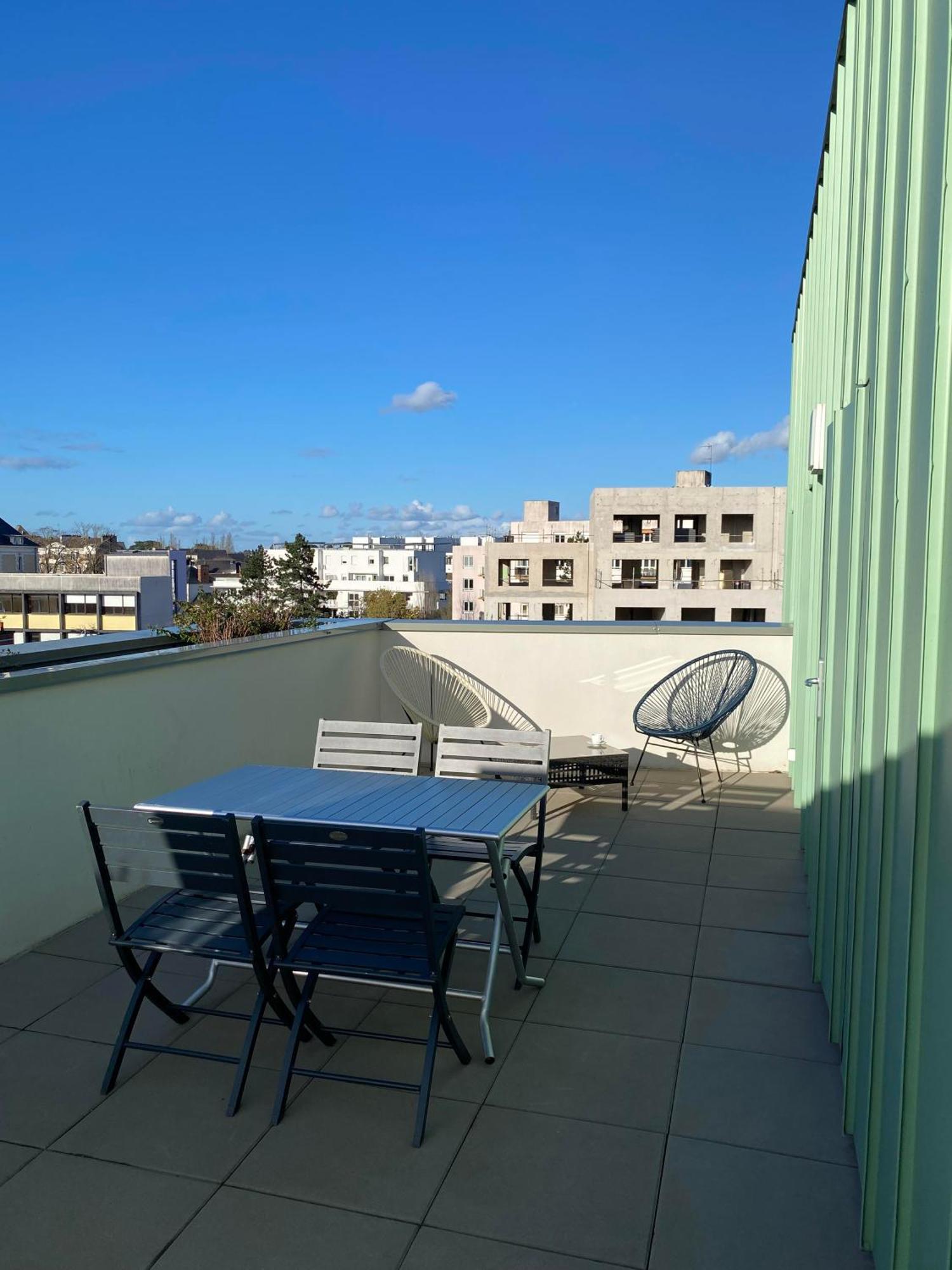 Apartament Les Terrasses De Saint Martin Rennes Zewnętrze zdjęcie