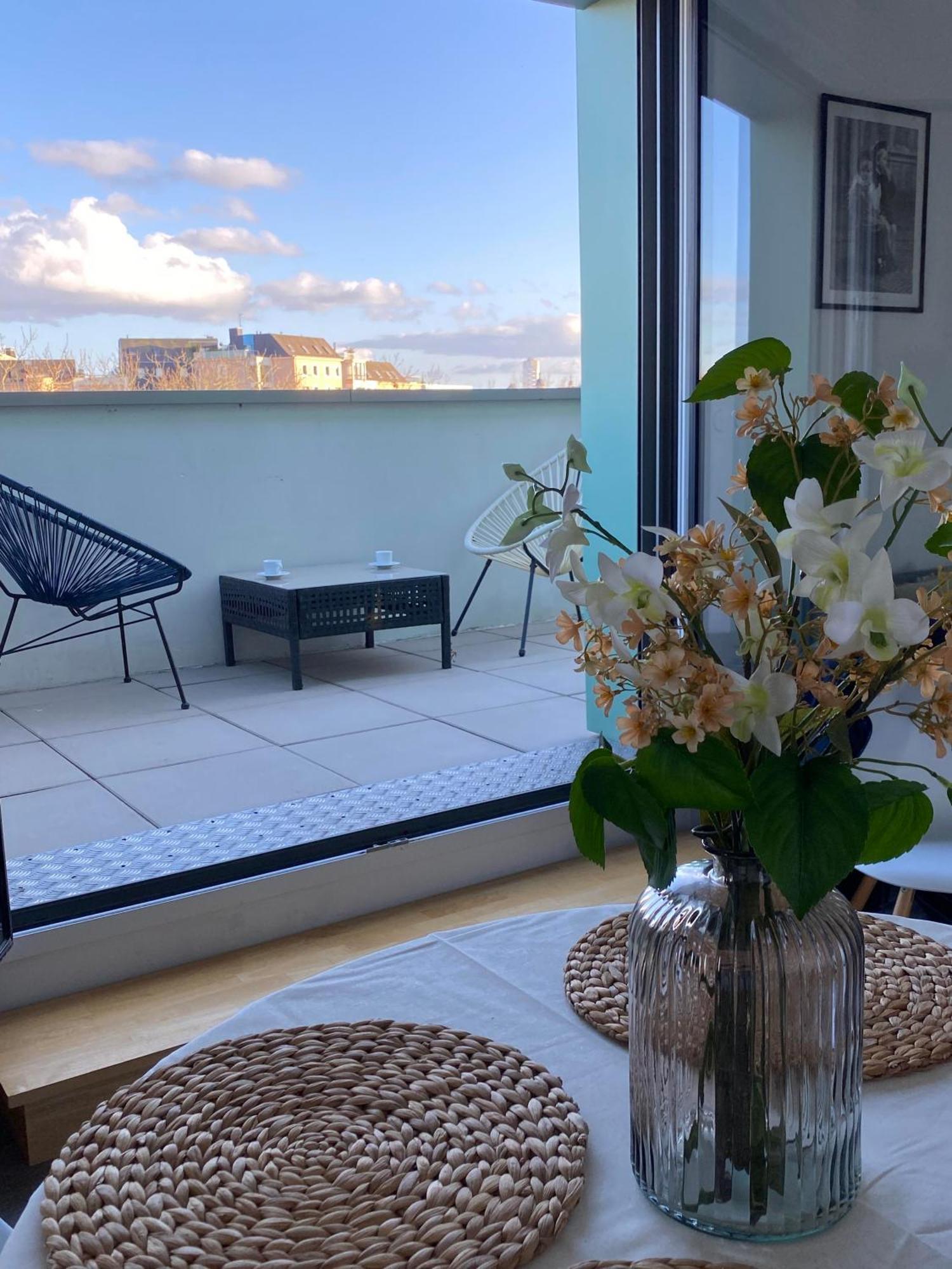 Apartament Les Terrasses De Saint Martin Rennes Zewnętrze zdjęcie